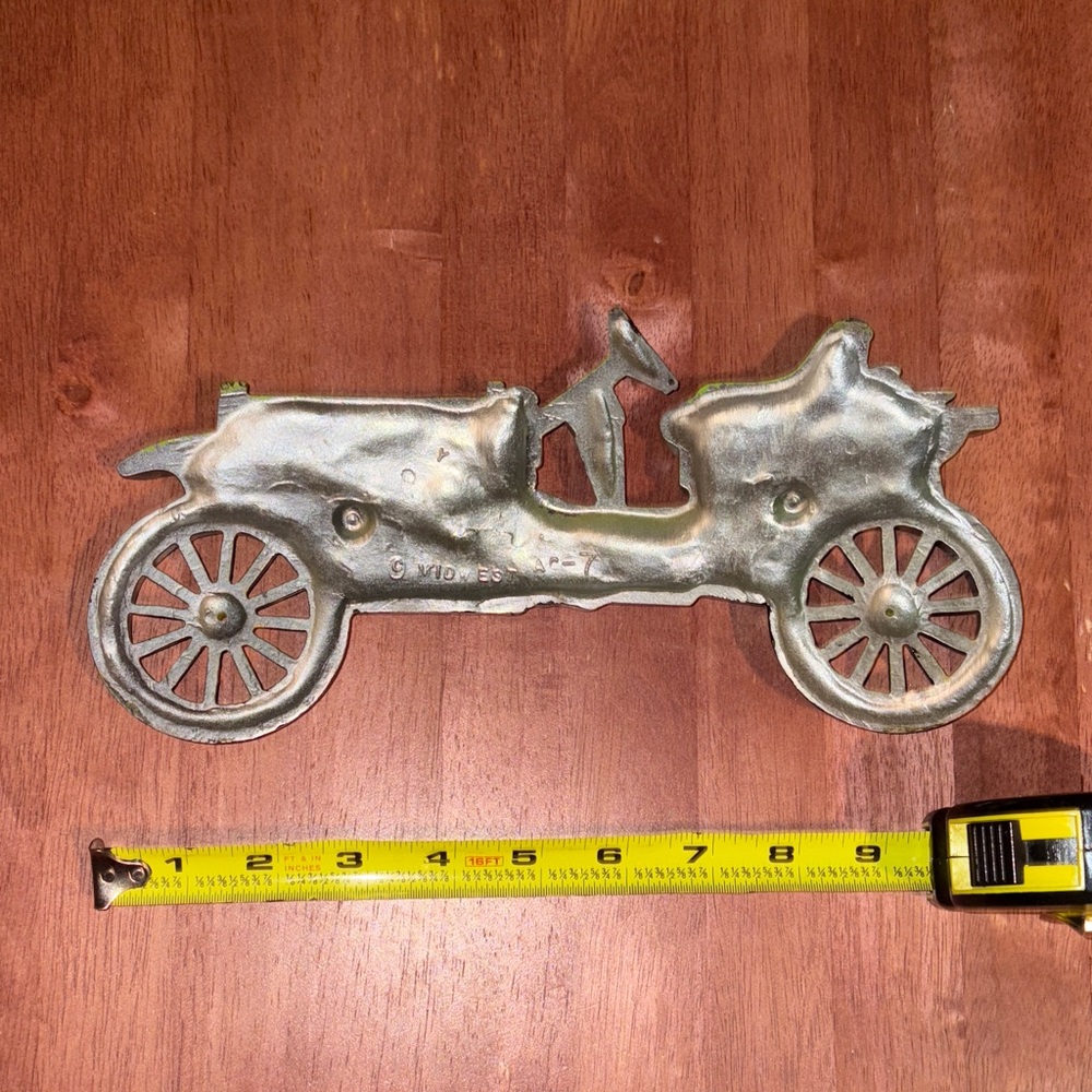 Set of 3 Antique Classic Cars Cast Metal Wall Decor Set by Midwest 1910 Buick - Picture 7 of 13